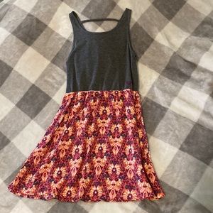 ROXY GIRL tank dress girls size Large